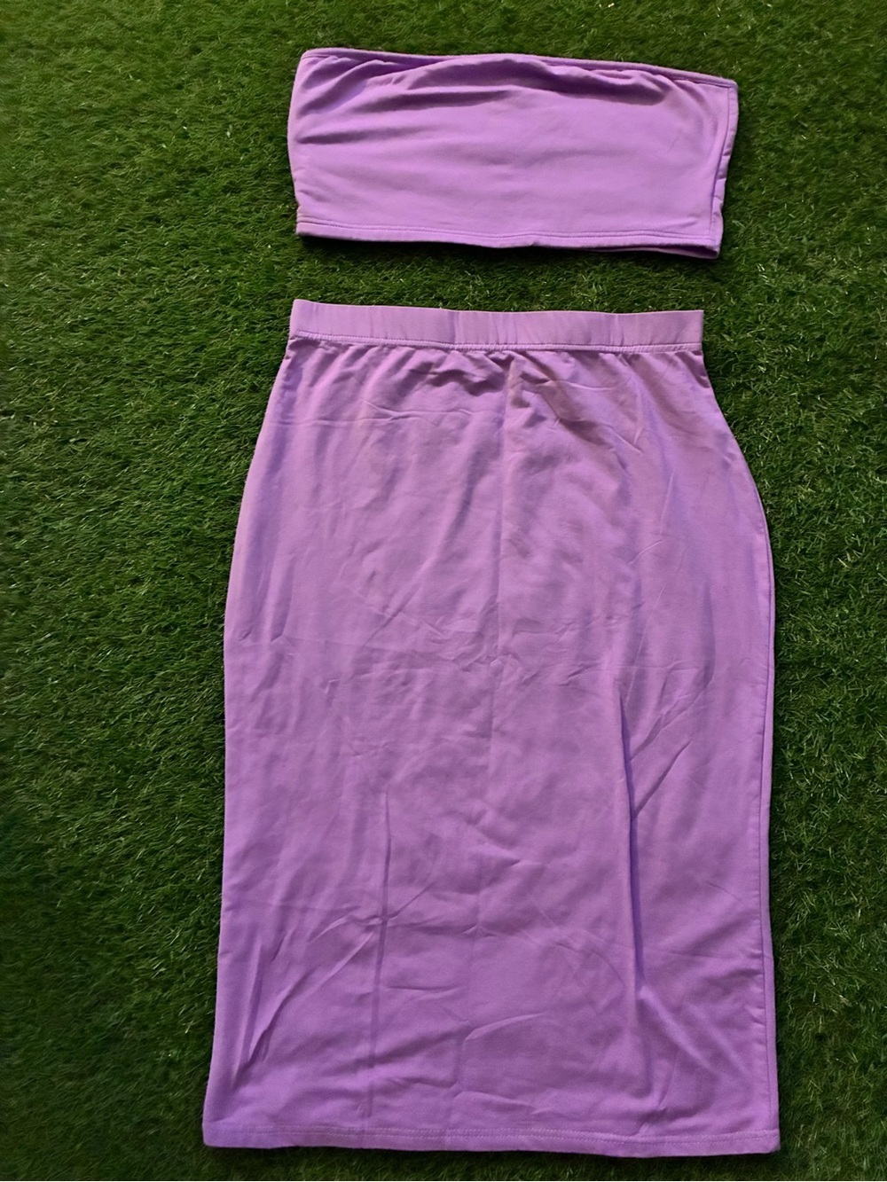 Lavender 2 Piece Skirt Set